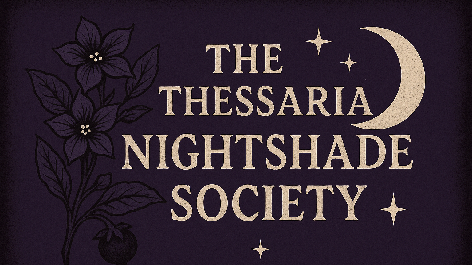 The Thessaria NightShade Societyのバナー