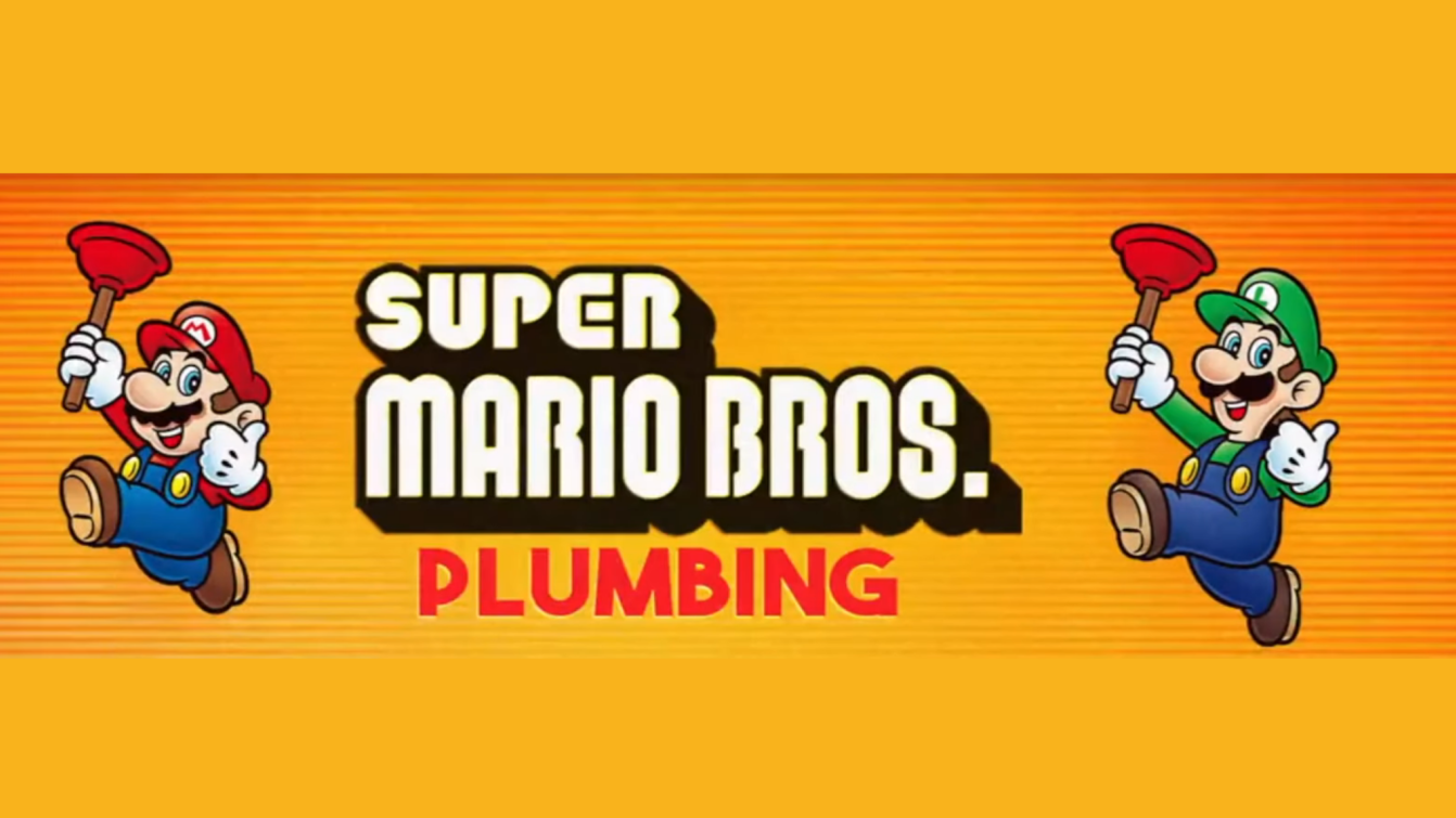 Super Mario Bros Plumbingのバナー