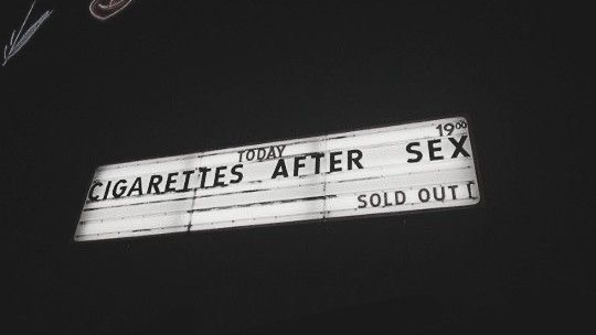 Cigarettes after sexのバナー