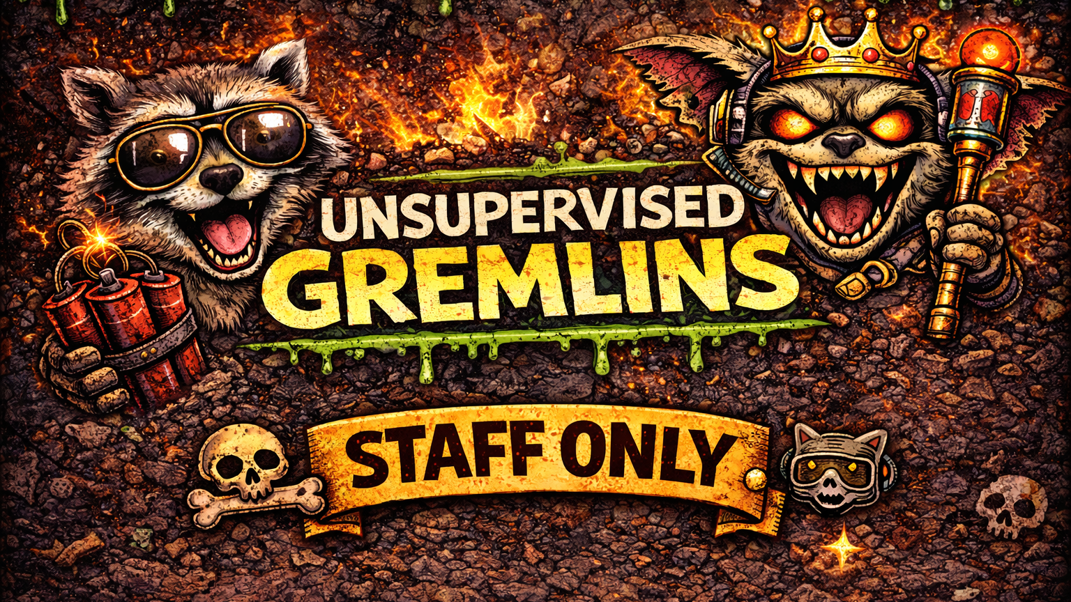 Unsupervised Grimlins STAFFのバナー