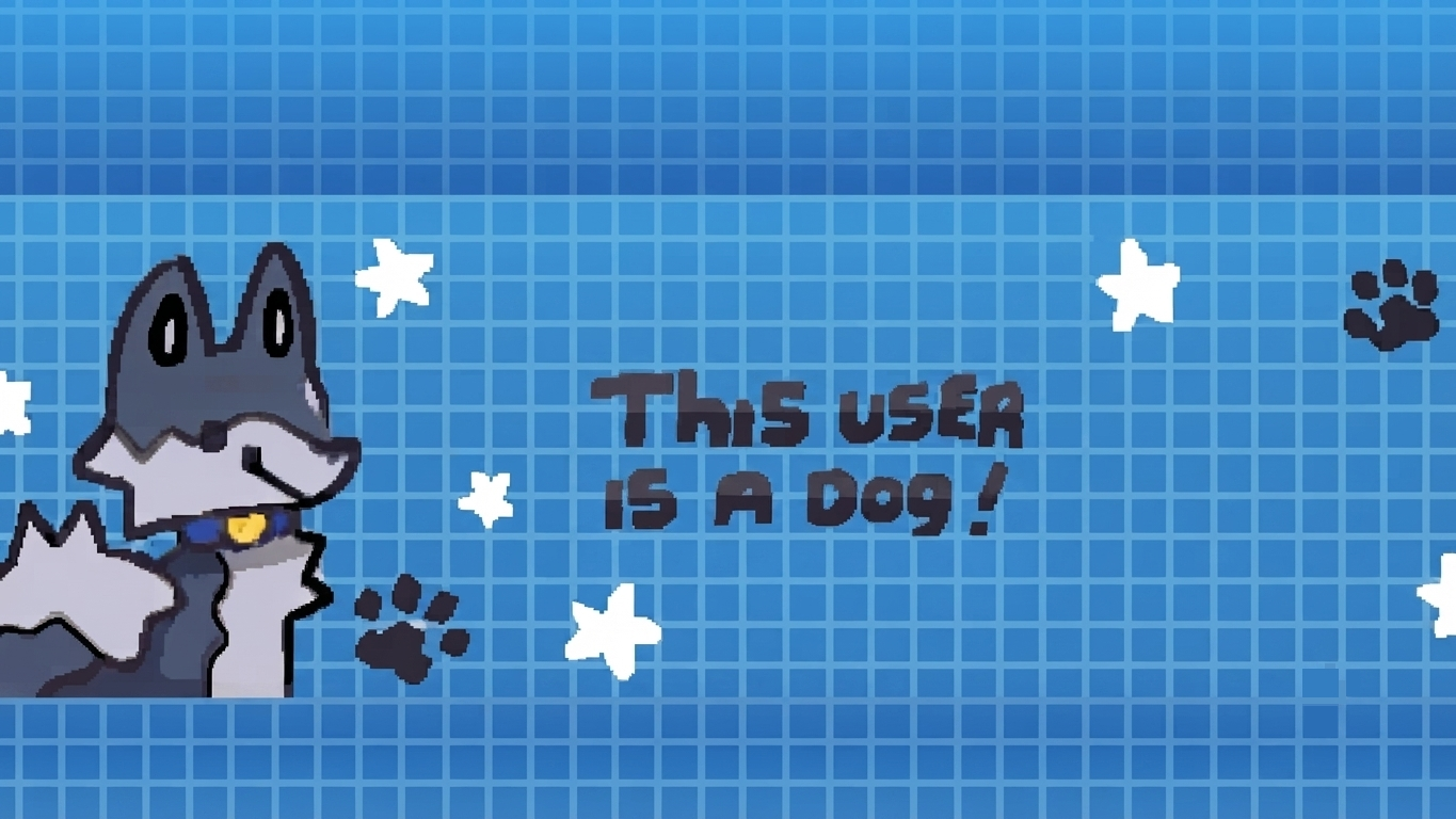 silly puppy blehhhhhhhhhhのバナー