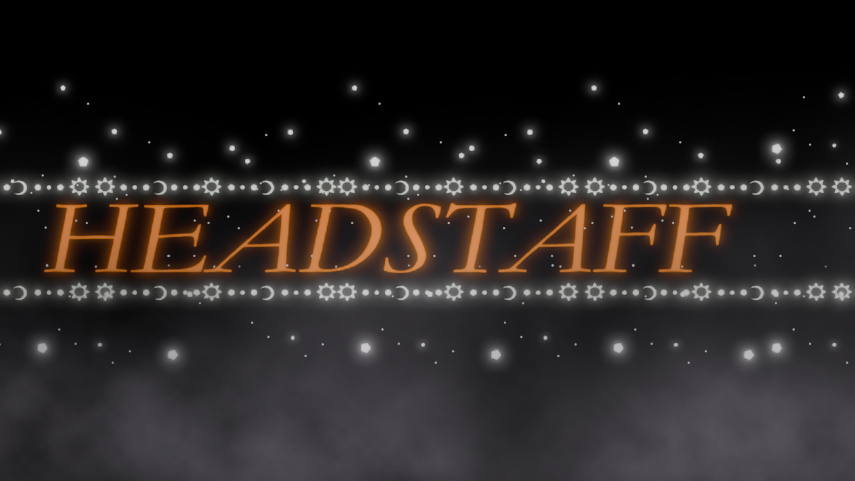 Moonlit black cats head staffのバナー