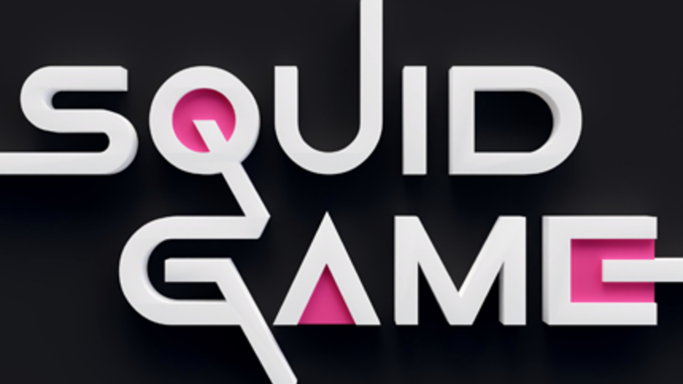 Squid gameのバナー
