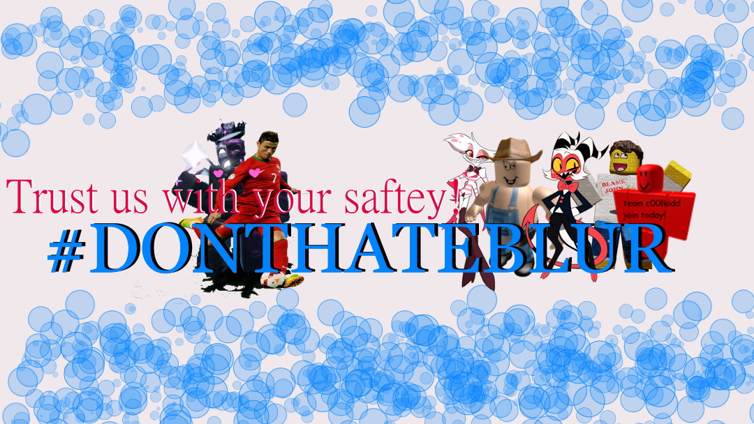 DONT HATE BLURのバナー