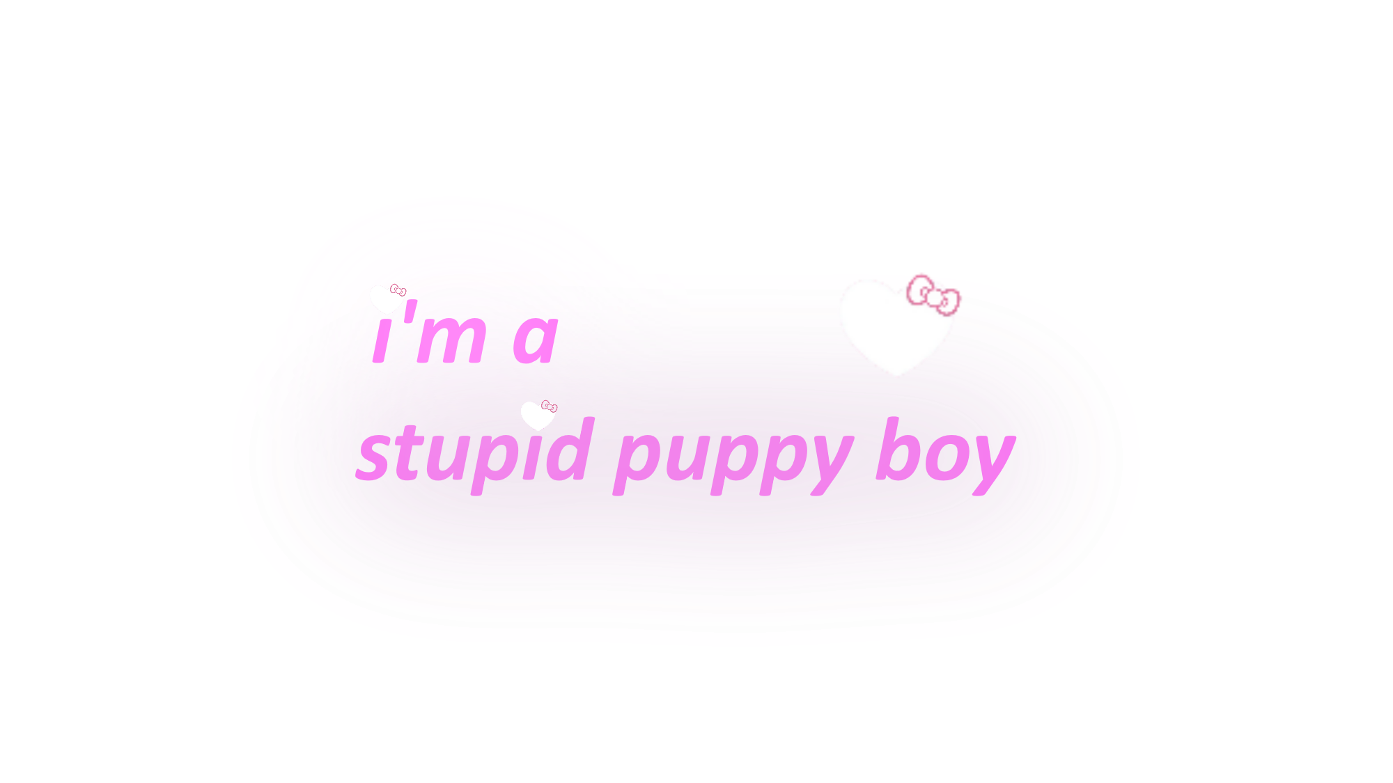 stupid puppy boyのバナー