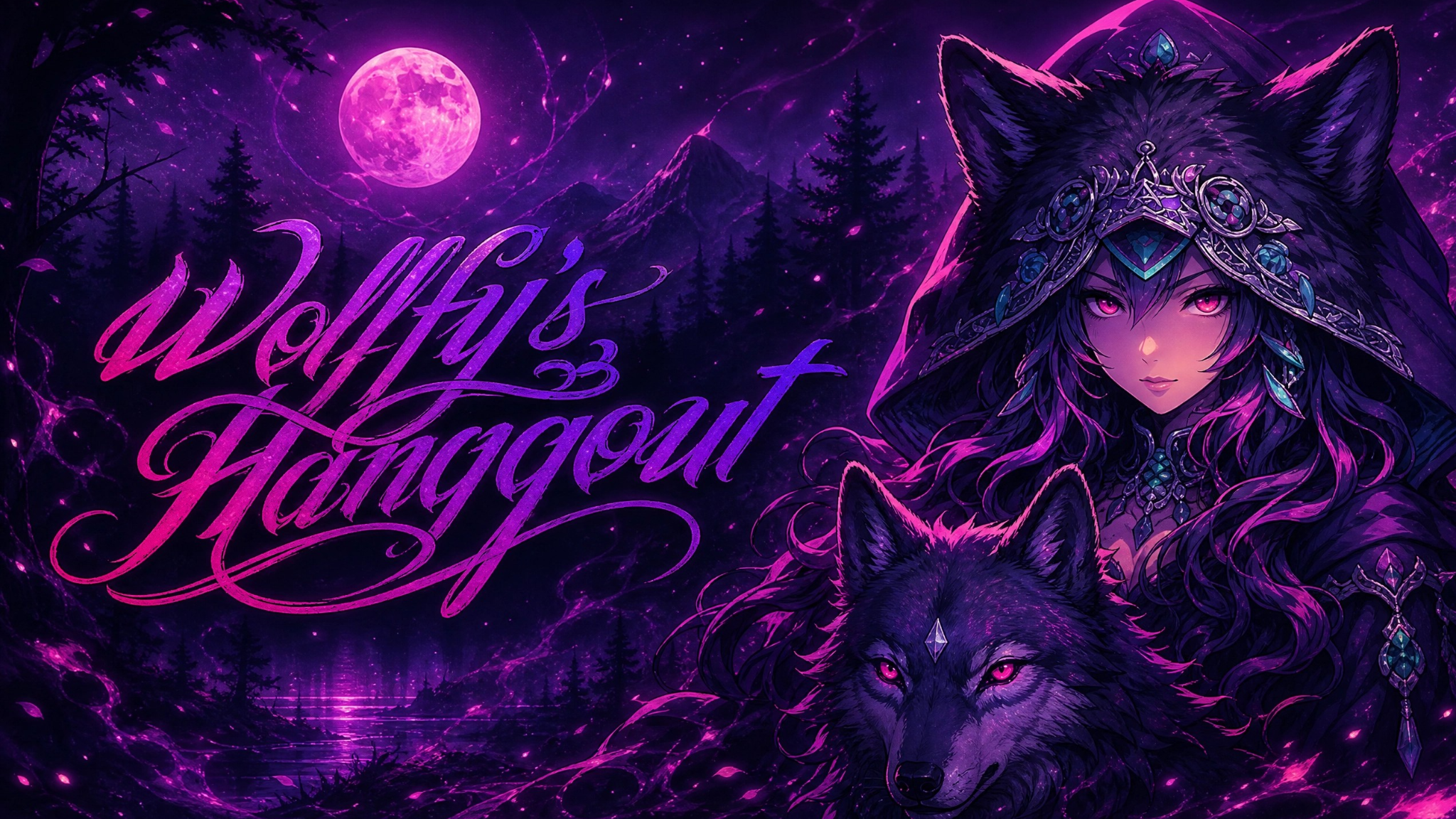 Wolfy's hangout staffのバナー
