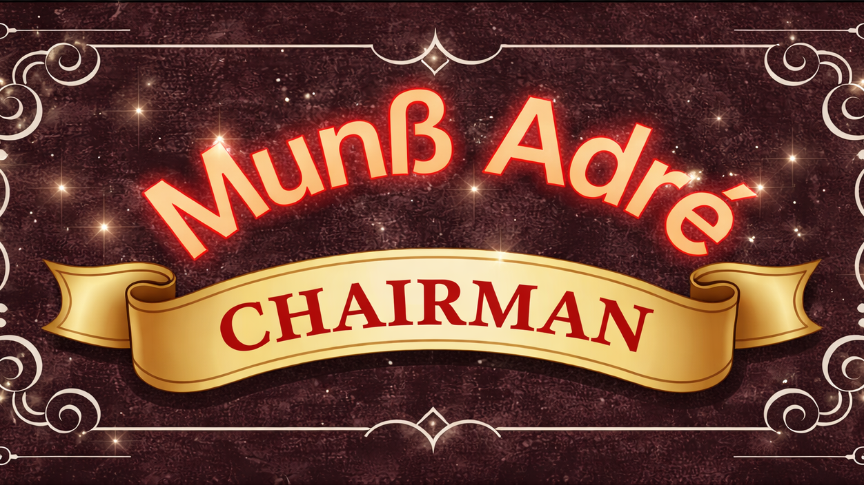Chairman of Munß Adréのバナー