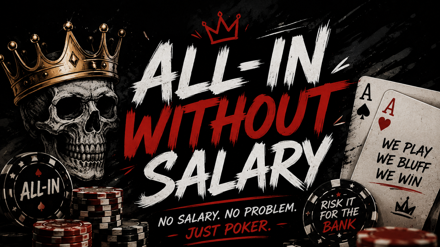 All-in without salaryのバナー