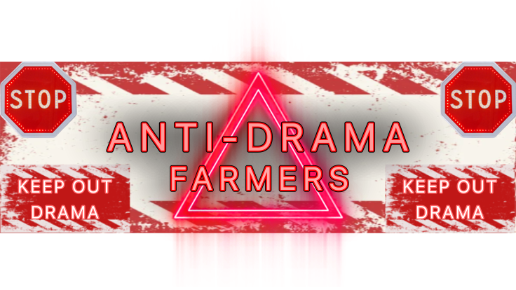 anti drama farmersのバナー