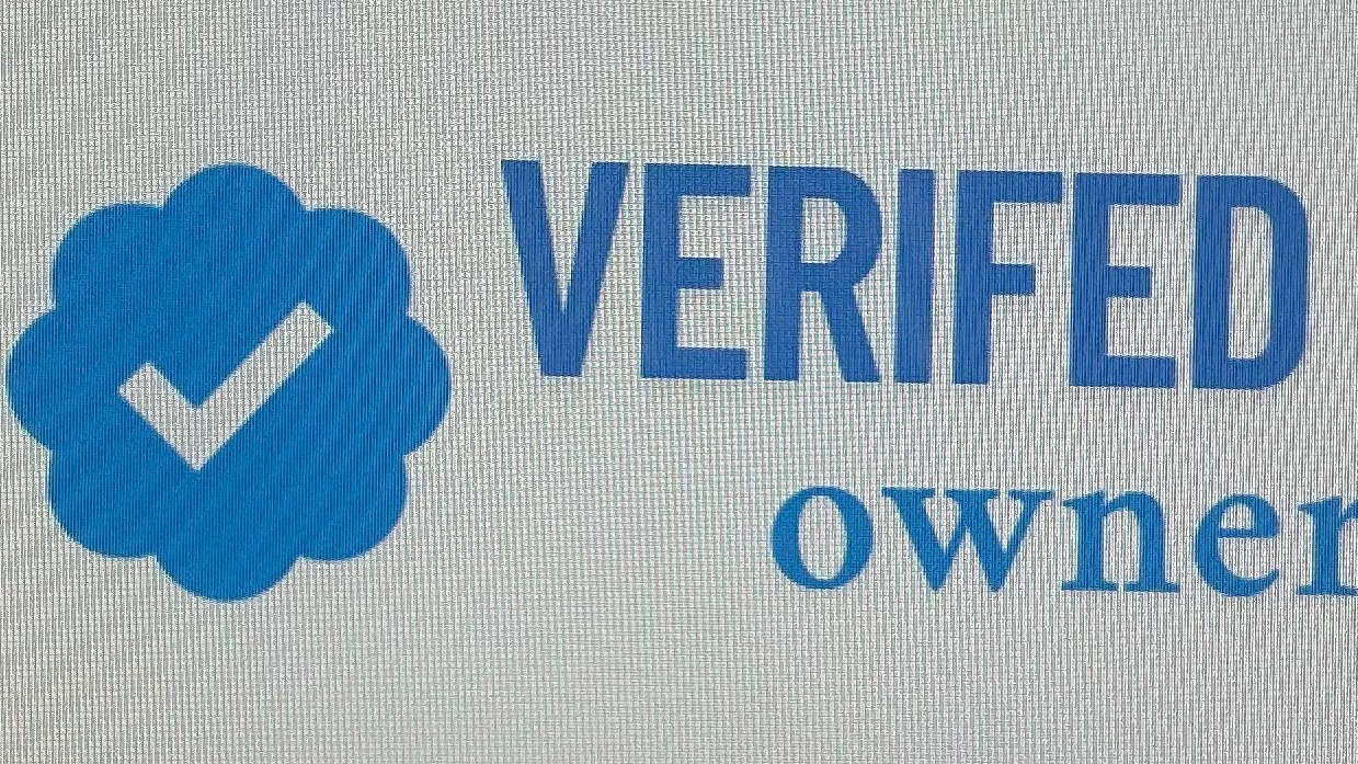 Verified owner