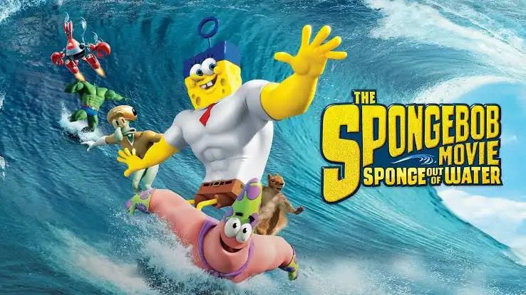 The sponge out of waterのバナー