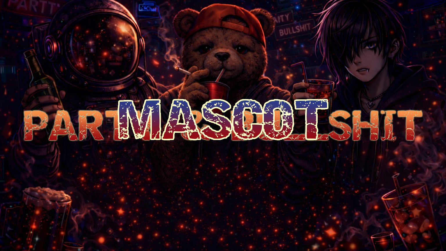 Party and Bullshit Mascotのバナー