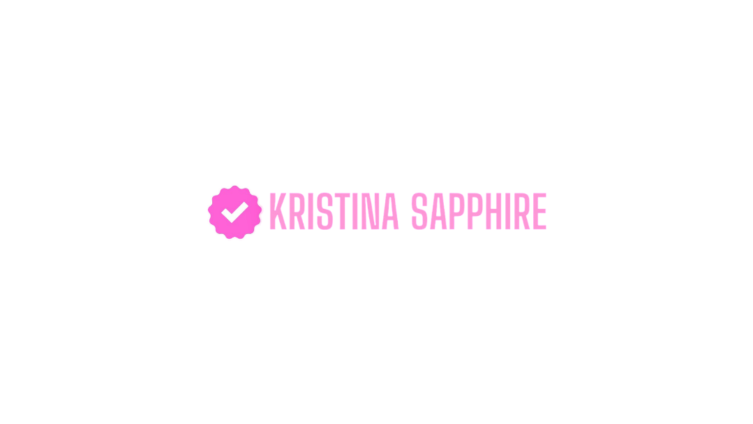 Verified Kristina Sapphireのバナー