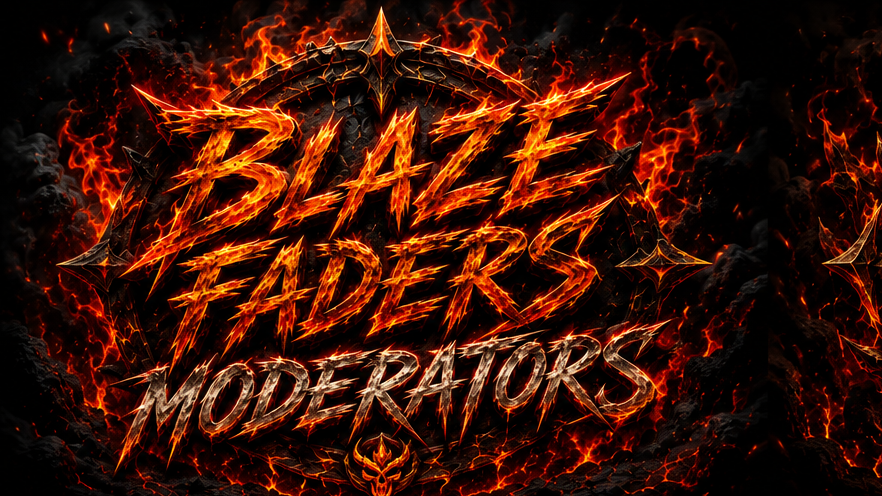 Blaze faders modsのバナー