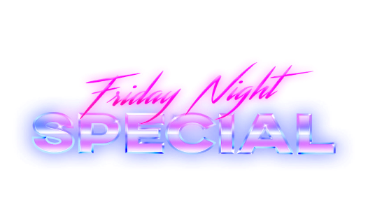 FR1DAY NIGHT SPECIALのバナー