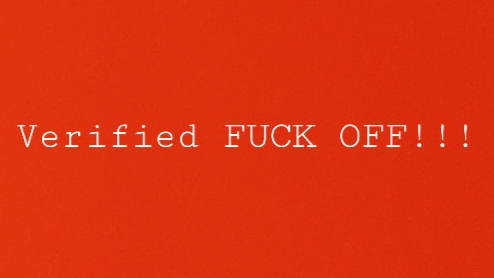 Verified F OFF