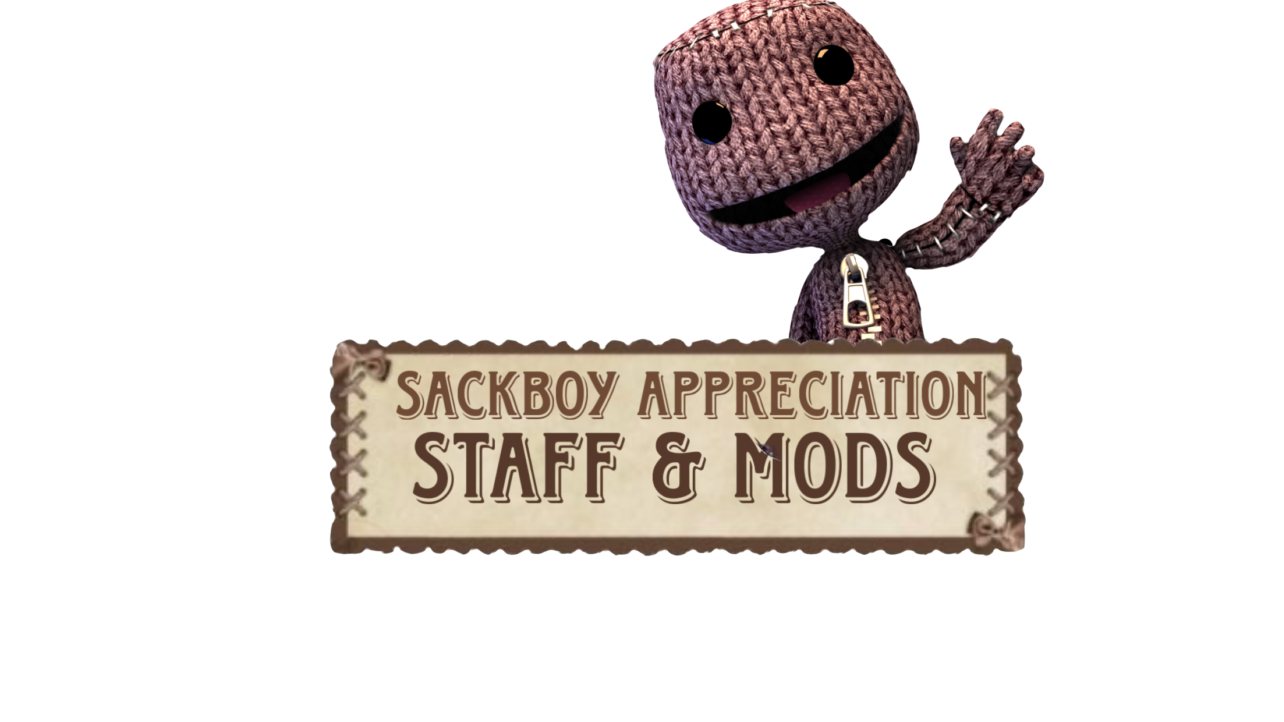 Sackboy appreciation staffのバナー