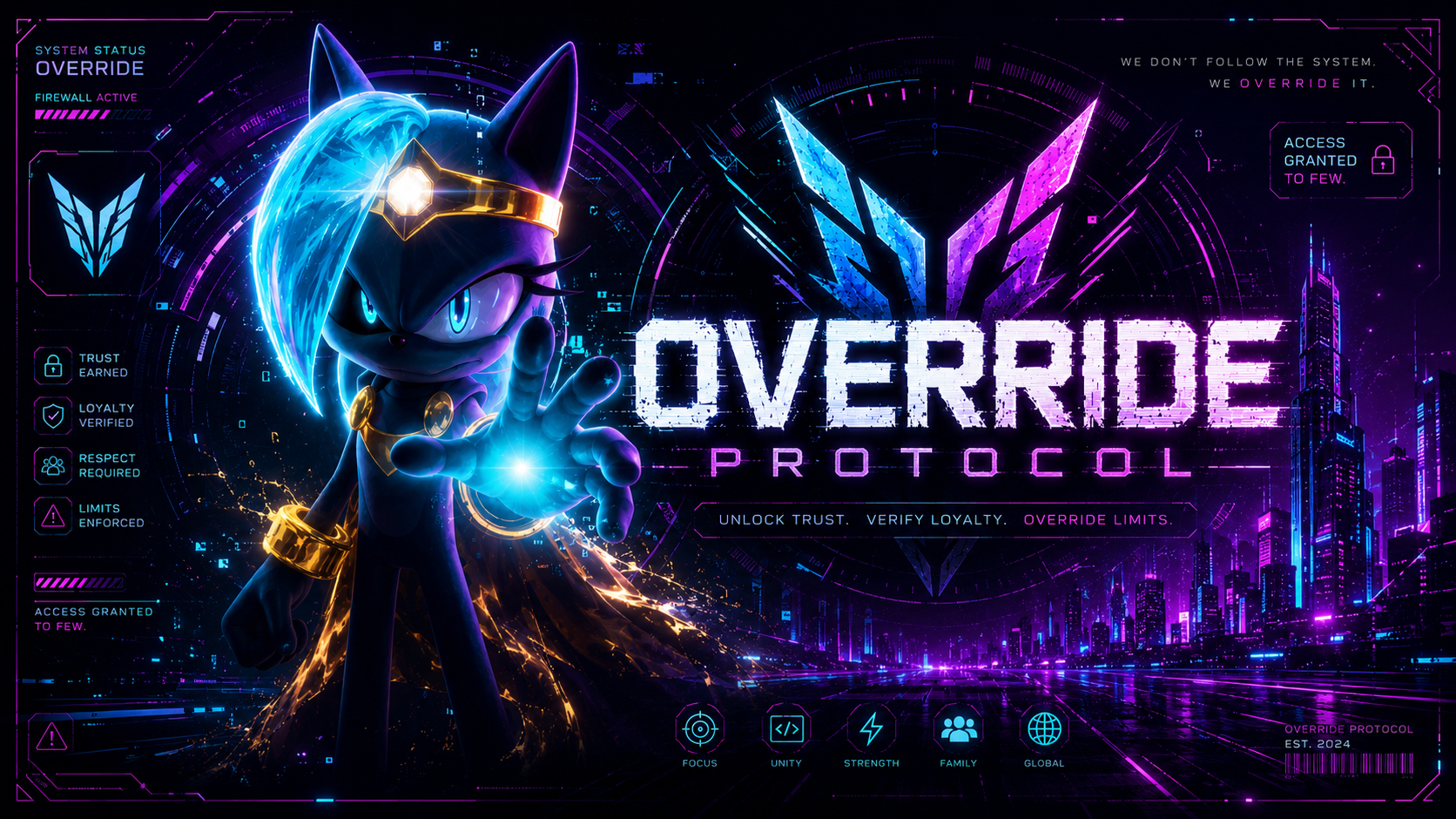 Override Protocol - Group Unitのバナー