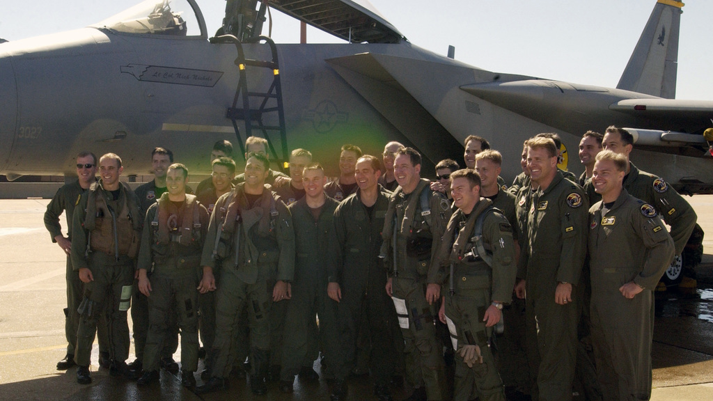 27th Fighter Squadronのバナー