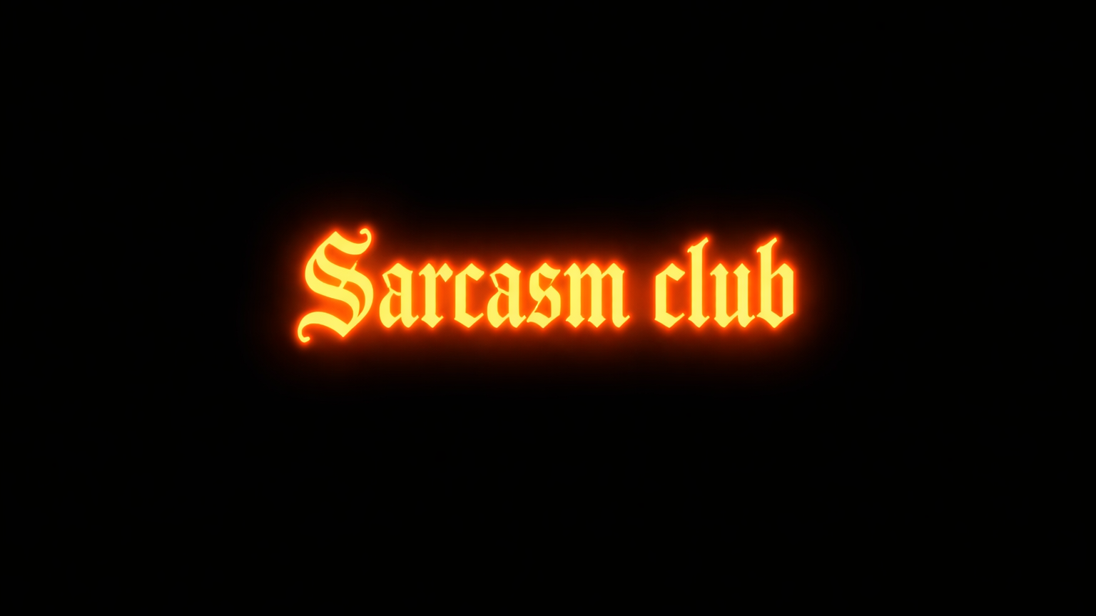 Sarcasm Clubのバナー