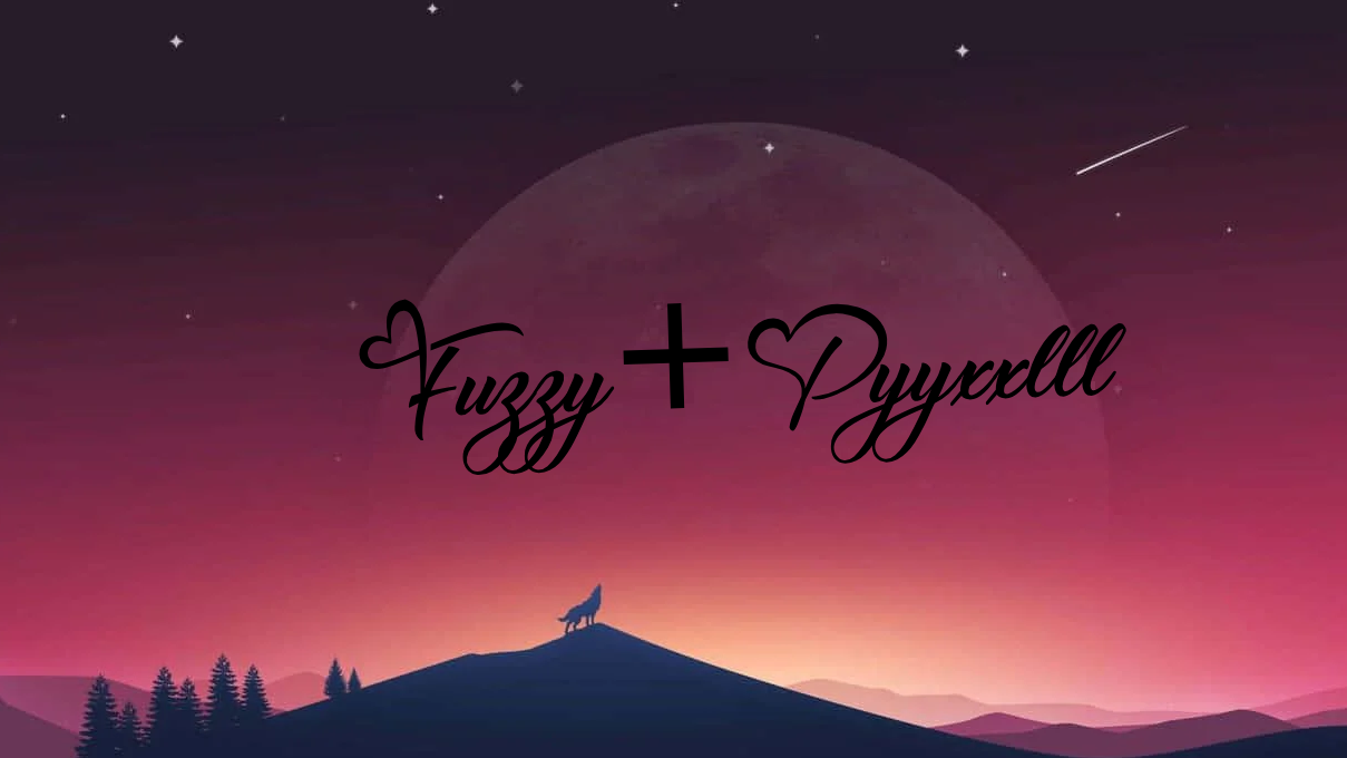 Pyyxxlll and fuzzyyのバナー