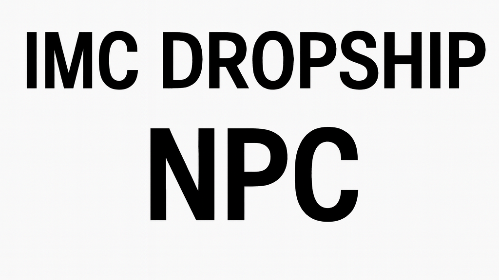 IMC DROPSHIP NPCのバナー