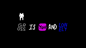 Too Gross for the worldのバナー