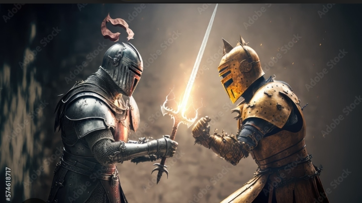 The black knightsのバナー