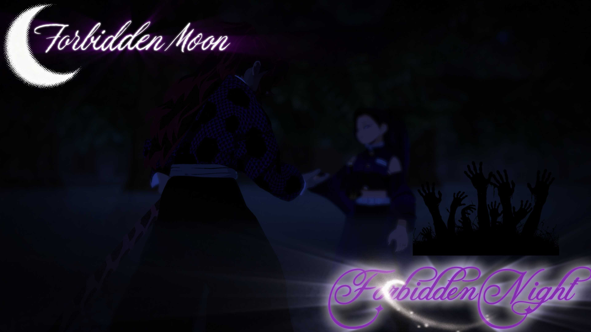 ForbiddenMoonღ X FօʀɮɨɖɖɛռNɨɢɦȶღのバナー