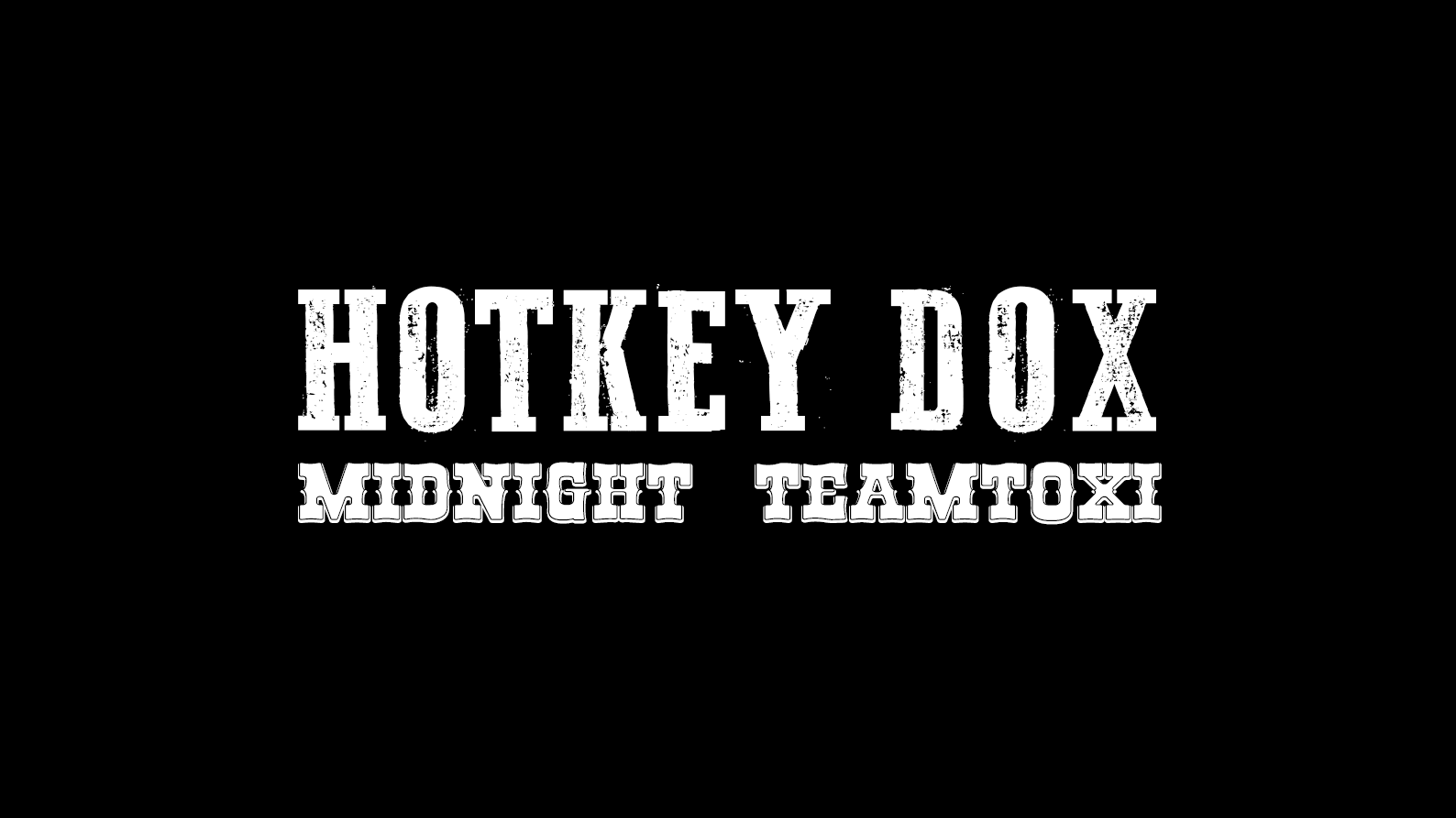 《毒》TEAM TOXI《死》