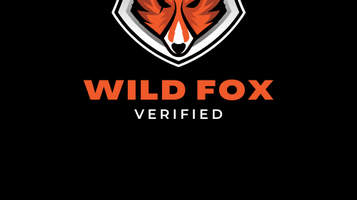 Verified wild foxのバナー