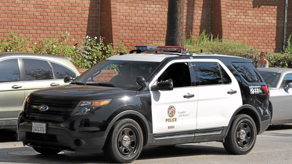 LOS ANGELES POLICE DEPARTMENTのバナー