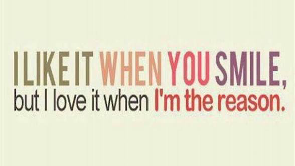 I Love Your Smileのバナー