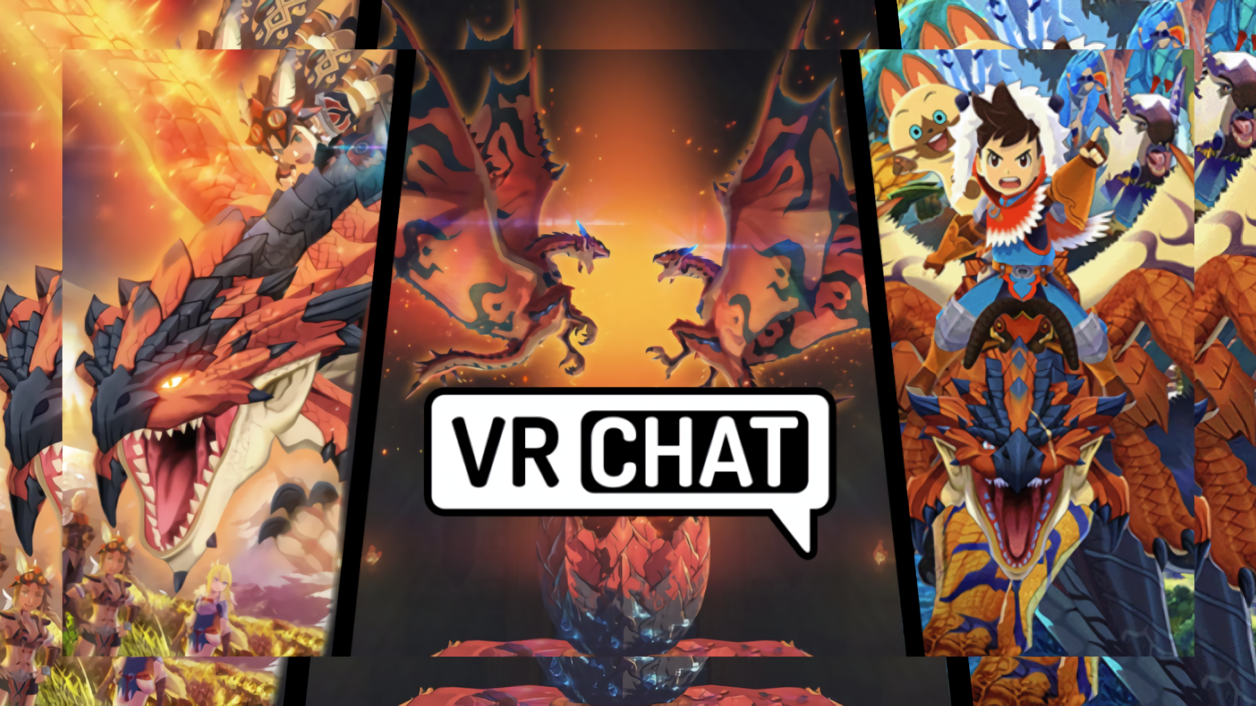 Monster Hunter Stories VRCHATのバナー