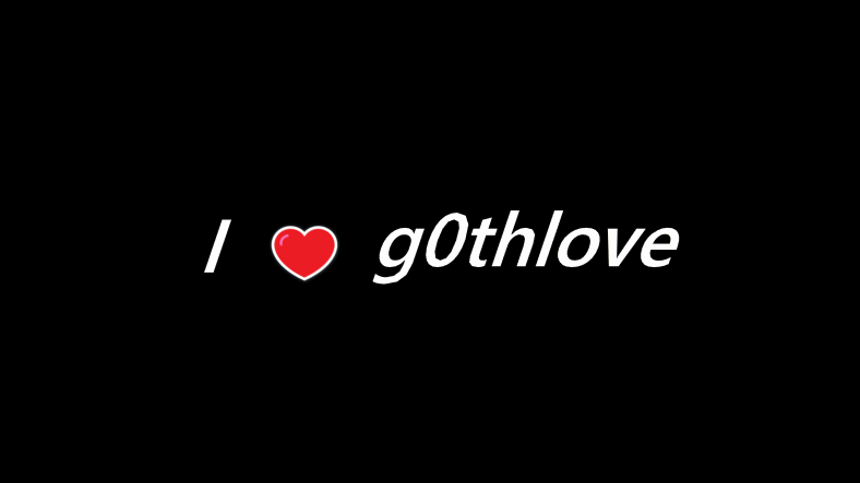 gothlove