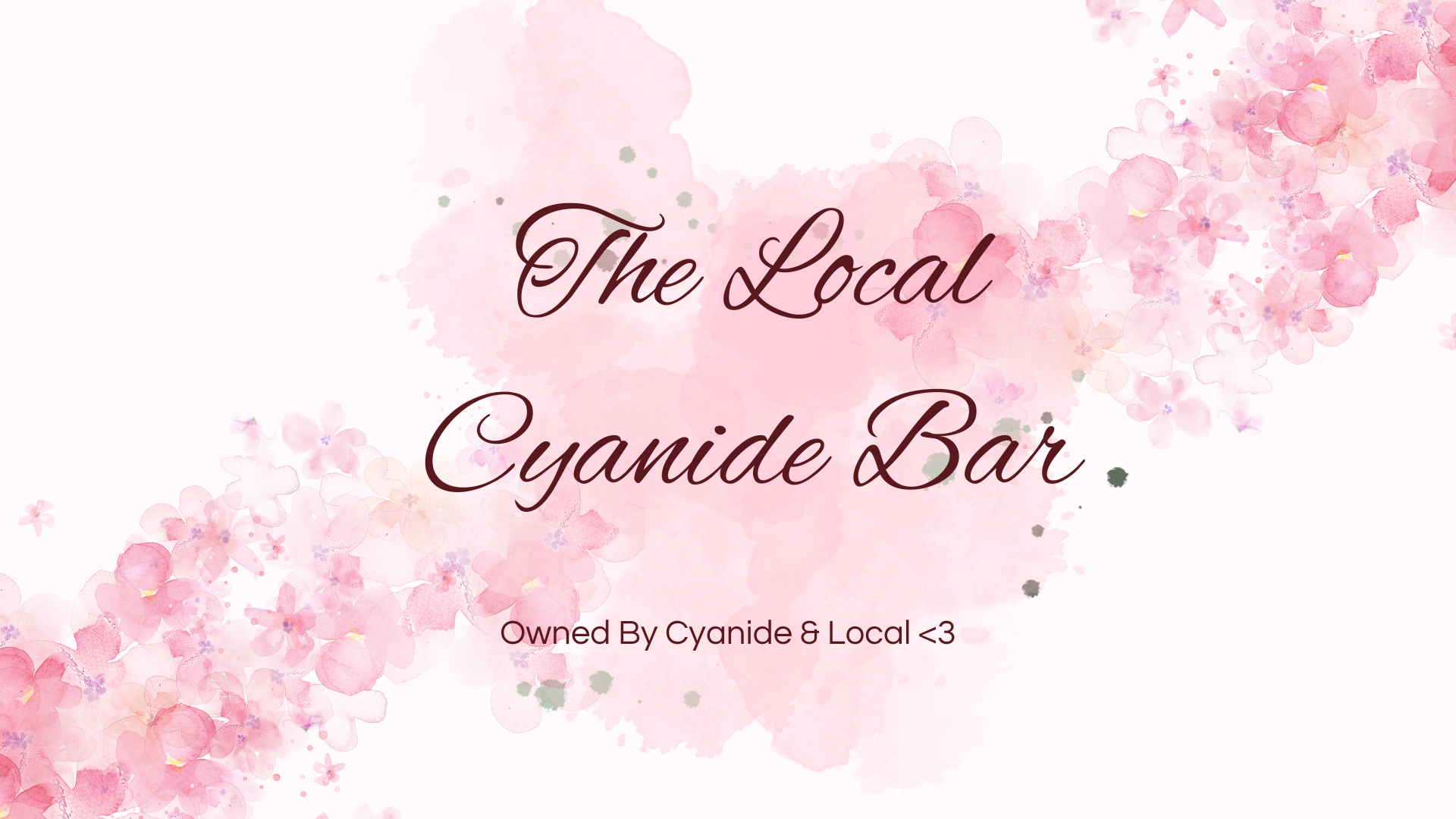 Your Local Cyanide Bar Staff