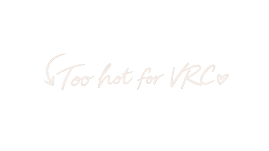 Too hot for VRCのバナー