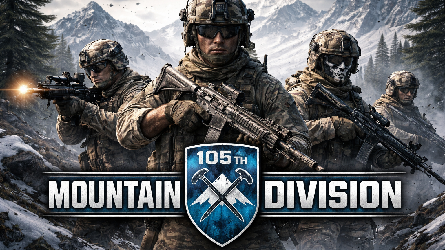 105th mountain divisionのバナー