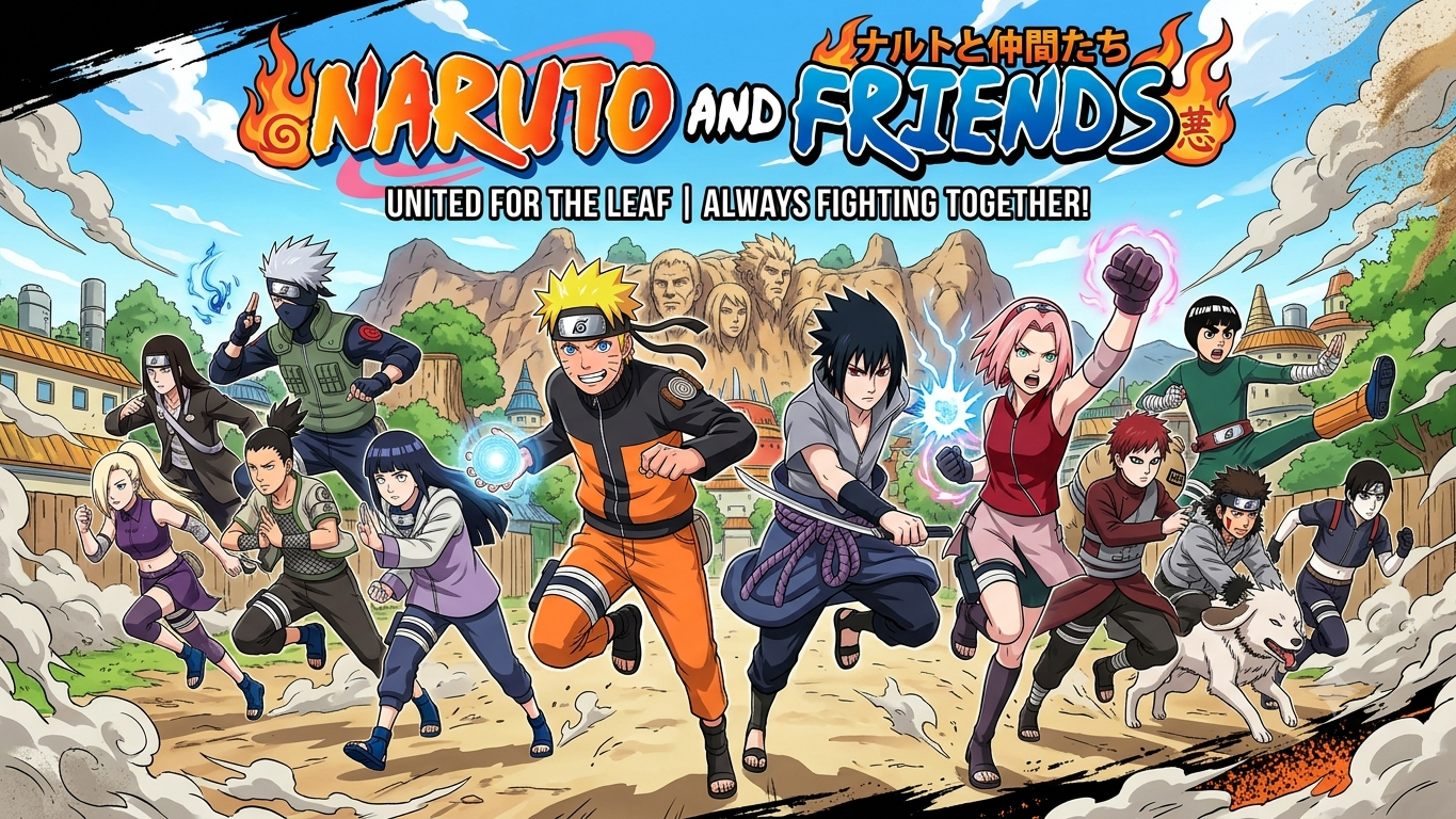 Naruto friendsのバナー