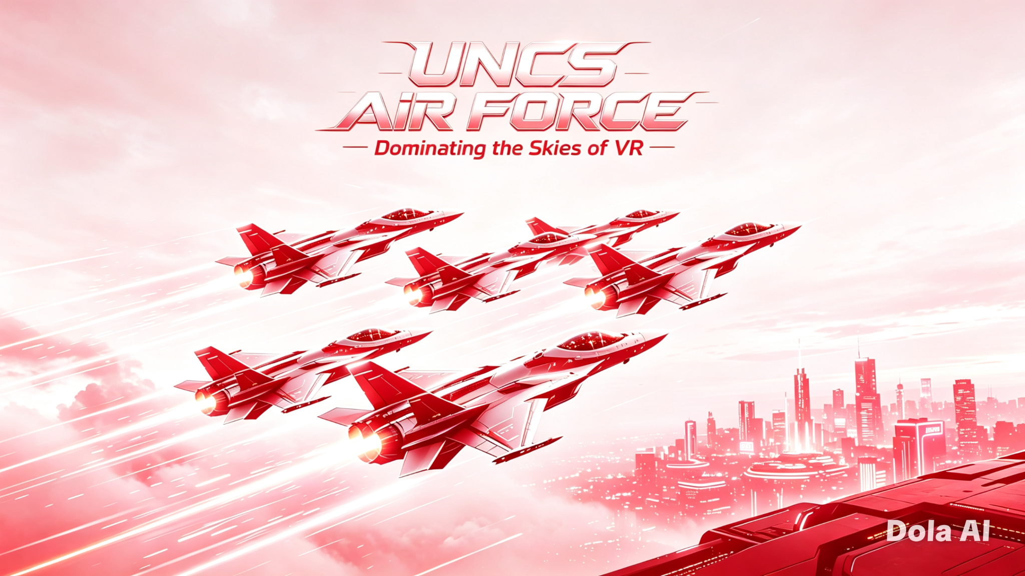The uncs air forceのバナー