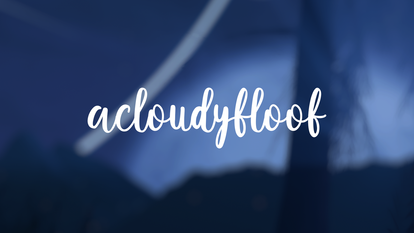 Cloudy Floofsのバナー
