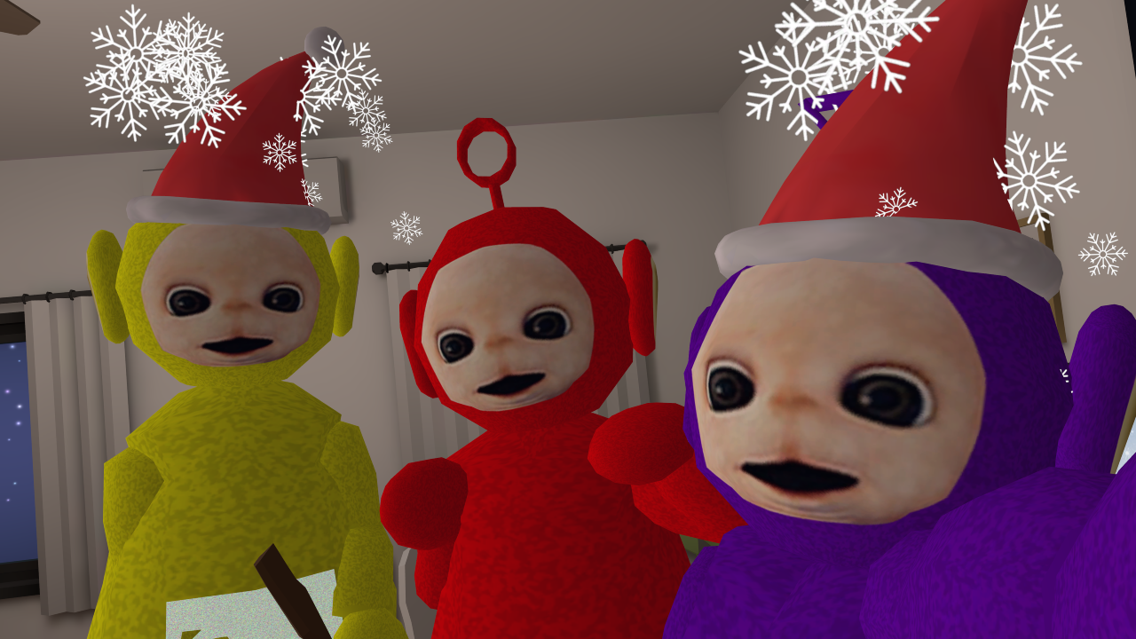 Christmas Tubbiesのバナー