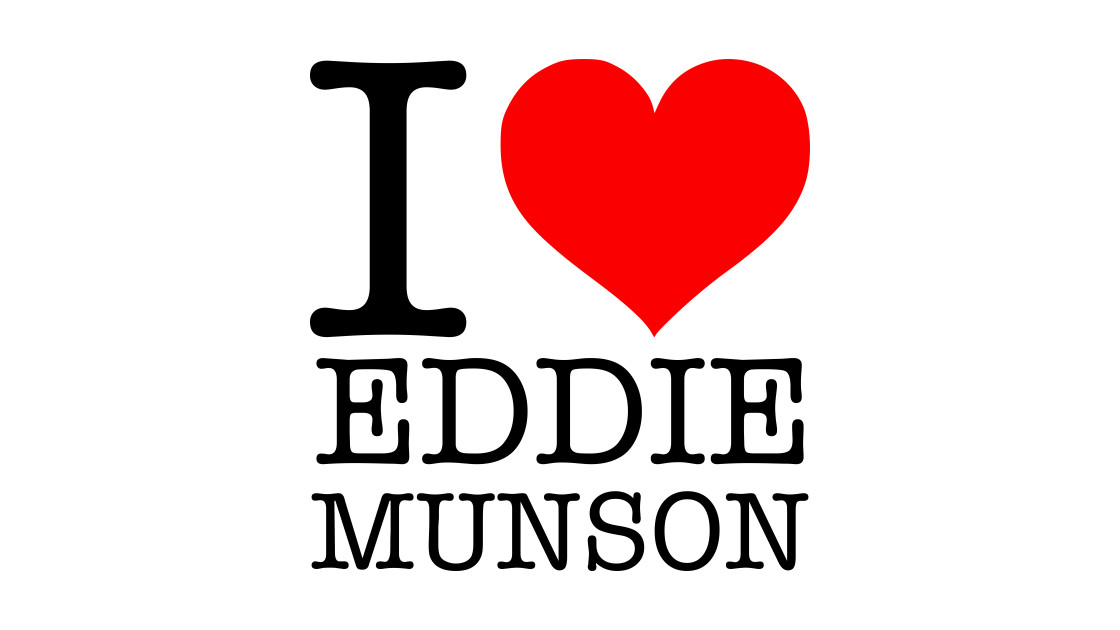 I Love Eddie Munsonのバナー