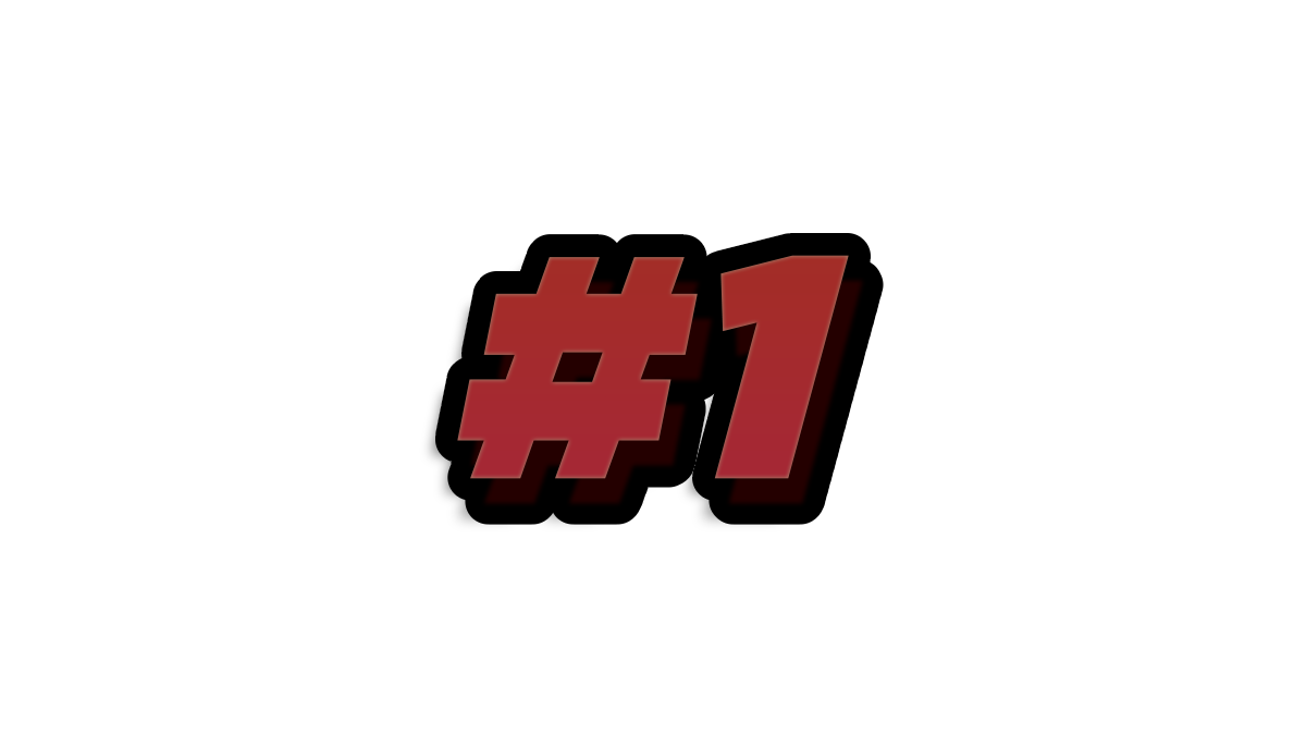 Number 1のバナー