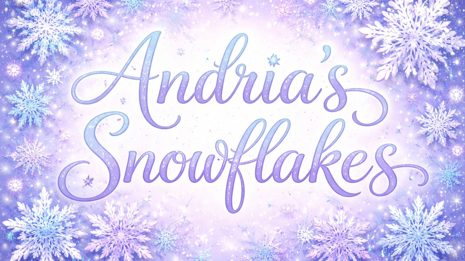 Andria's Snowflakesのバナー