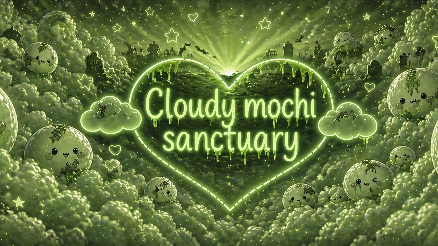 Cloudy mochi sanctuaryのバナー