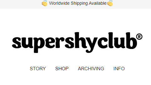SuperShyClubのバナー