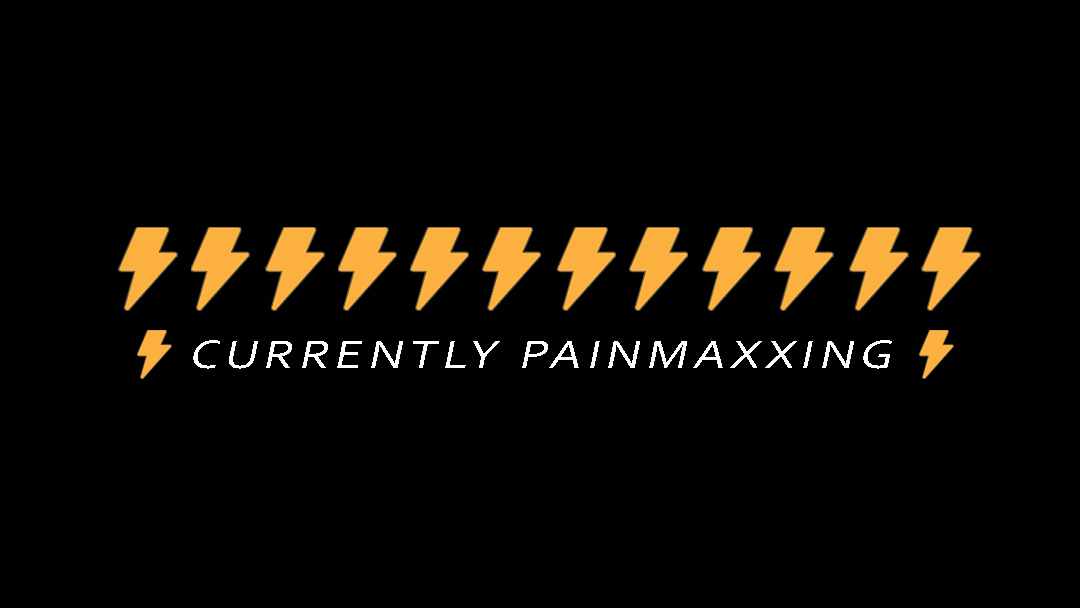 PAINMAXXINGのバナー