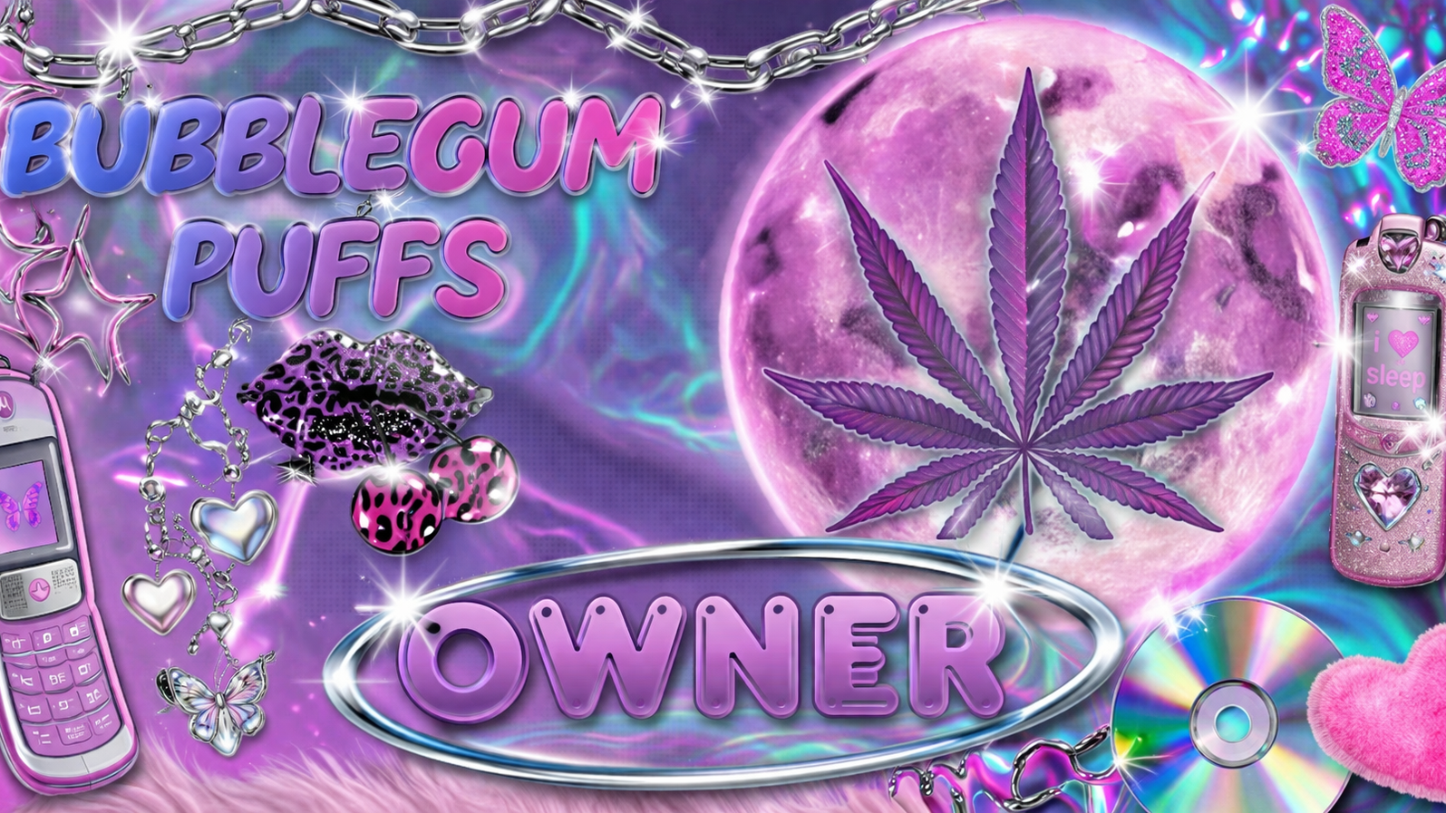 Bubblegum ownersのバナー