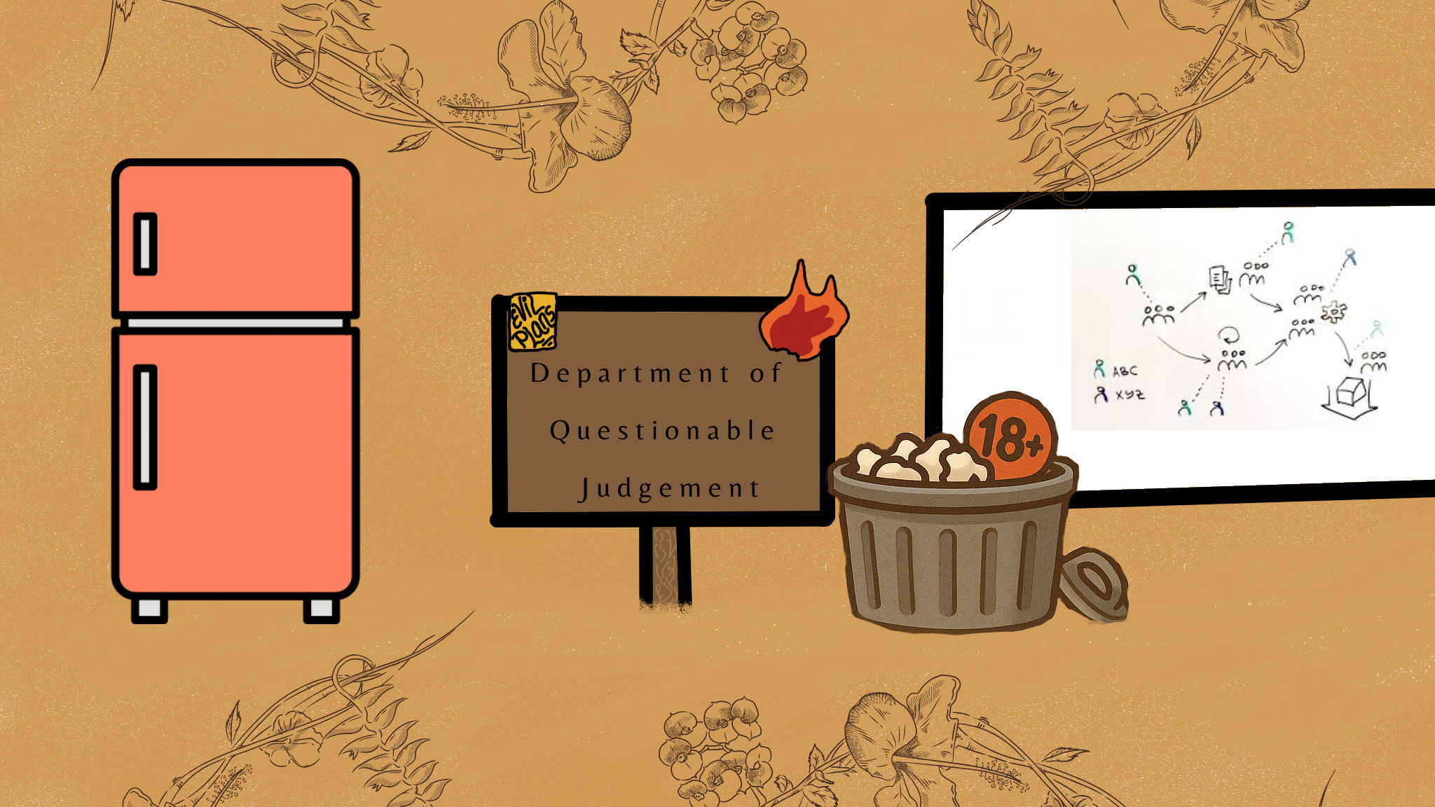 Department Of Questionable Judgementのバナー